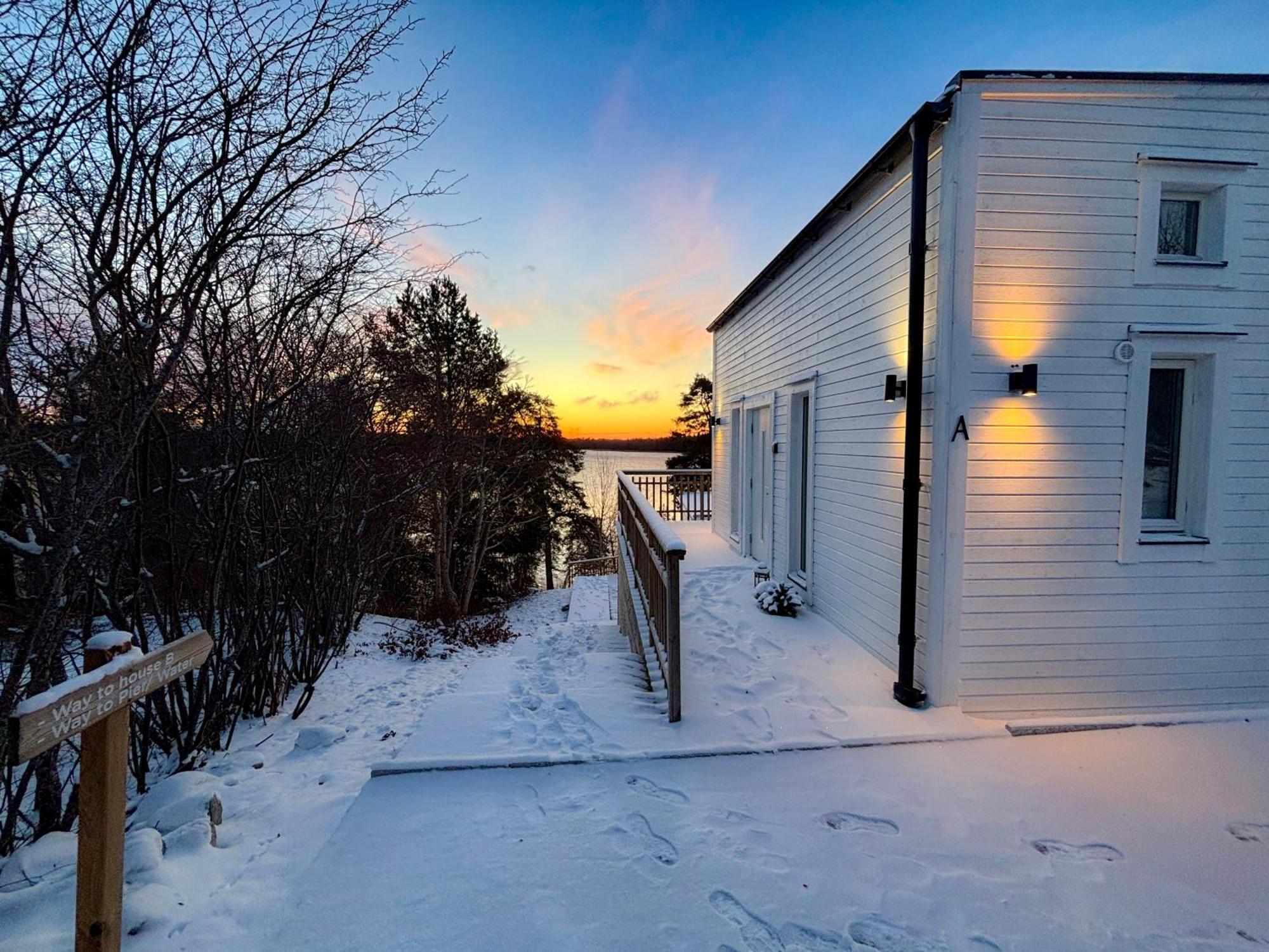 New Lakehouse - Amazing Sea View And Private Pier! ستوكهولم المظهر الخارجي الصورة
